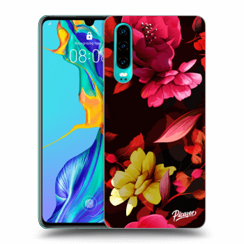 Etui na Huawei P30 - Dark Peonny