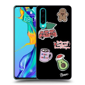 Picasee ULTIMATE CASE pro Huawei P30 - Christmas Stickers
