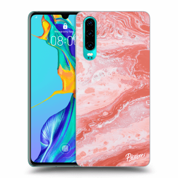 Picasee ULTIMATE CASE pro Huawei P30 - Red liquid