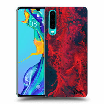 Picasee ULTIMATE CASE pro Huawei P30 - Organic red