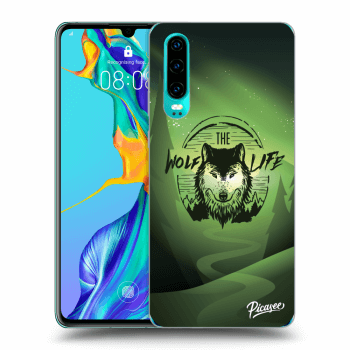 Etui na Huawei P30 - Wolf life