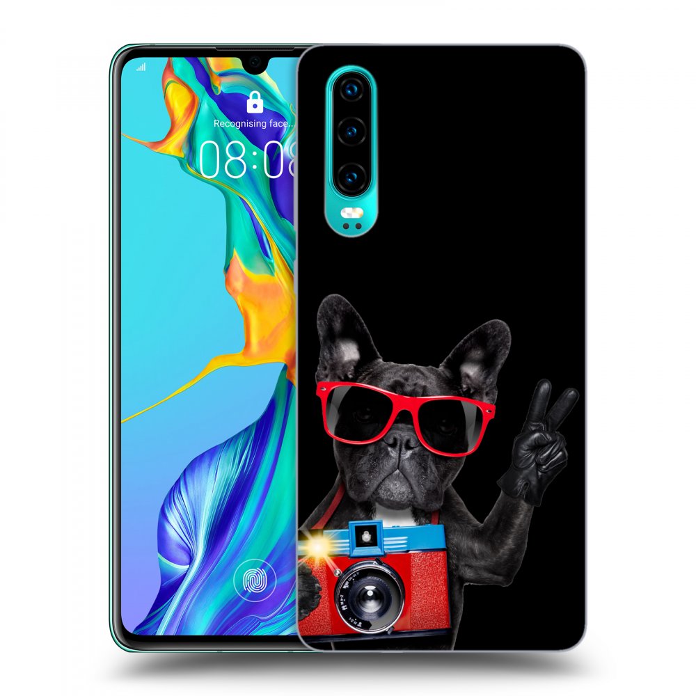 Picasee ULTIMATE CASE pro Huawei P30 - French Bulldog
