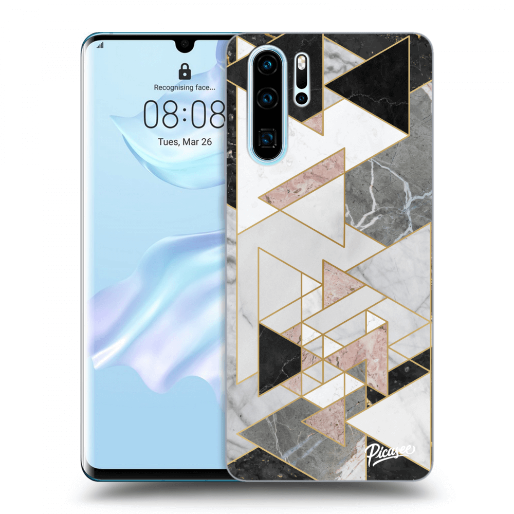 Picasee ULTIMATE CASE pro Huawei P30 Pro - Light geometry