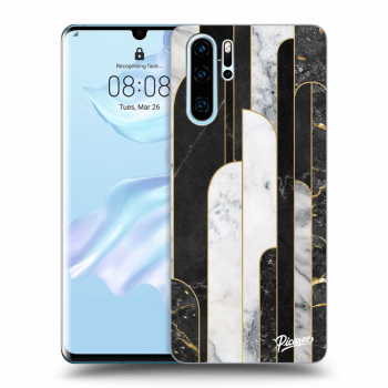 Picasee ULTIMATE CASE pro Huawei P30 Pro - Black & White tile