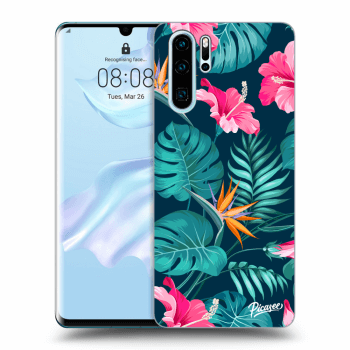 Etui na Huawei P30 Pro - Pink Monstera