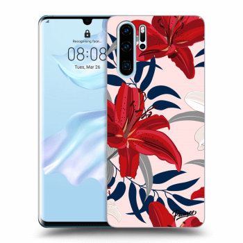 Etui na Huawei P30 Pro - Red Lily