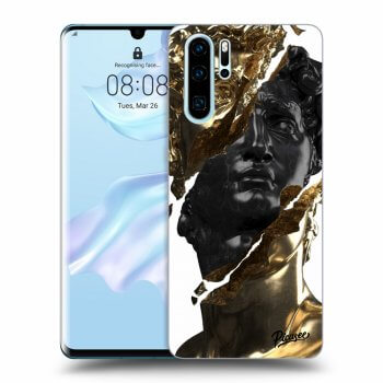 Etui na Huawei P30 Pro - Gold - Black