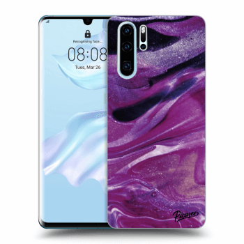 Etui na Huawei P30 Pro - Purple glitter