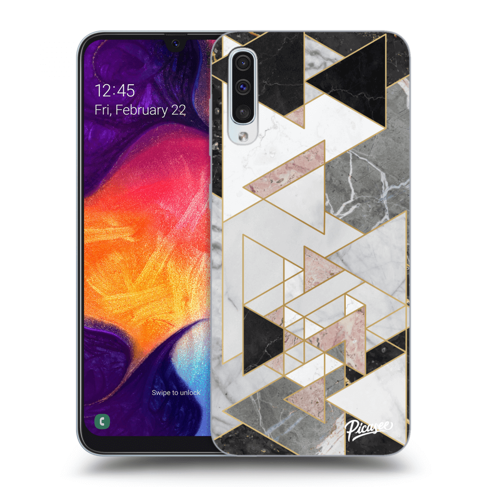 Picasee ULTIMATE CASE pro Samsung Galaxy A50 A505F - Light geometry