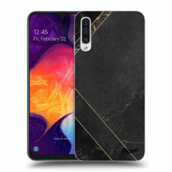 Etui na Samsung Galaxy A50 A505F - Black tile