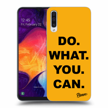 Picasee ULTIMATE CASE pro Samsung Galaxy A50 A505F - Do What You Can