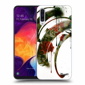 Picasee ULTIMATE CASE pro Samsung Galaxy A50 A505F - Roses white