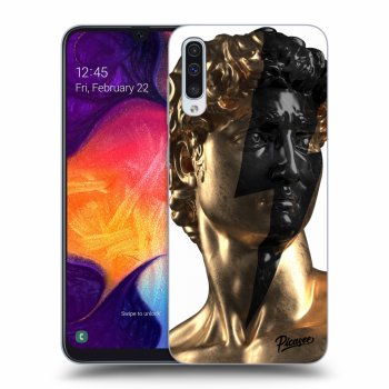 Etui na Samsung Galaxy A50 A505F - Wildfire - Gold