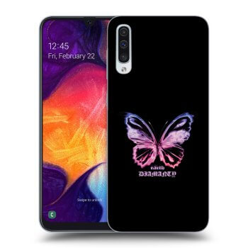 Etui na Samsung Galaxy A50 A505F - Diamanty Purple