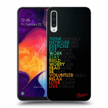 Etui na Samsung Galaxy A50 A505F - Motto life