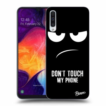 Picasee ULTIMATE CASE pro Samsung Galaxy A50 A505F - Don't Touch My Phone