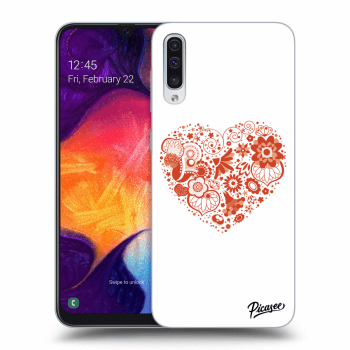 Etui na Samsung Galaxy A50 A505F - Big heart