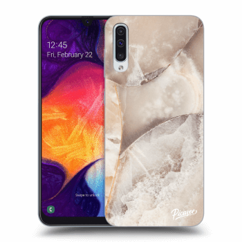 Etui na Samsung Galaxy A50 A505F - Cream marble