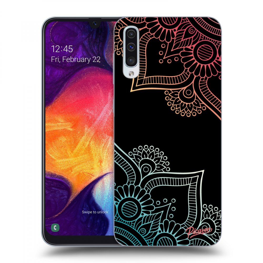 Picasee ULTIMATE CASE pro Samsung Galaxy A50 A505F - Flowers pattern