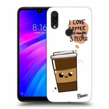 Etui na Xiaomi Redmi 7 - Cute coffee