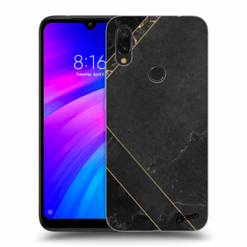 Etui na Xiaomi Redmi 7 - Black tile