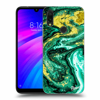 Etui na Xiaomi Redmi 7 - Green Gold