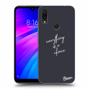 Picasee ULTIMATE CASE pro Xiaomi Redmi 7 - Everything is a choice