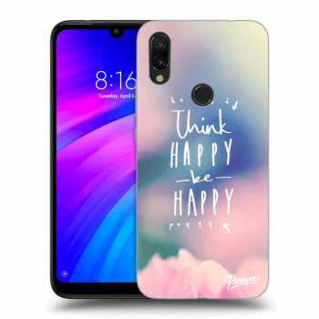 Etui na Xiaomi Redmi 7 - Think happy be happy