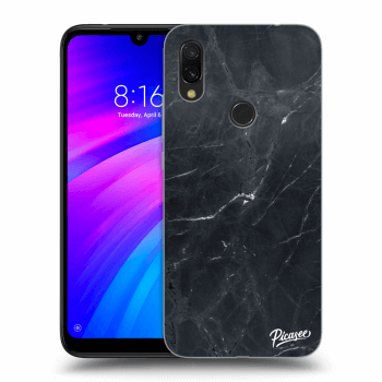 Etui na Xiaomi Redmi 7 - Black marble