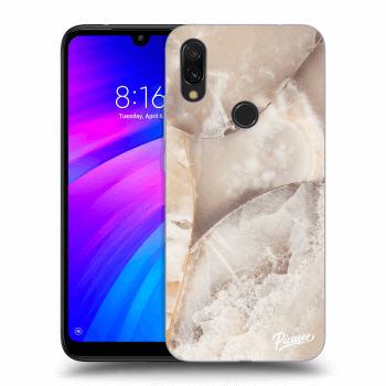 Etui na Xiaomi Redmi 7 - Cream marble