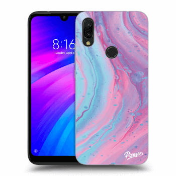 Etui na Xiaomi Redmi 7 - Pink liquid