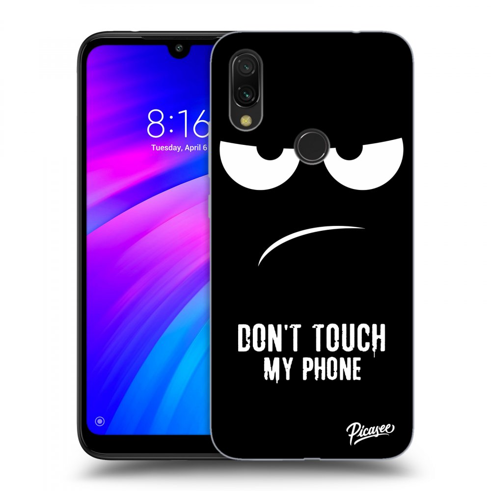 Picasee ULTIMATE CASE pro Xiaomi Redmi 7 - Don't Touch My Phone