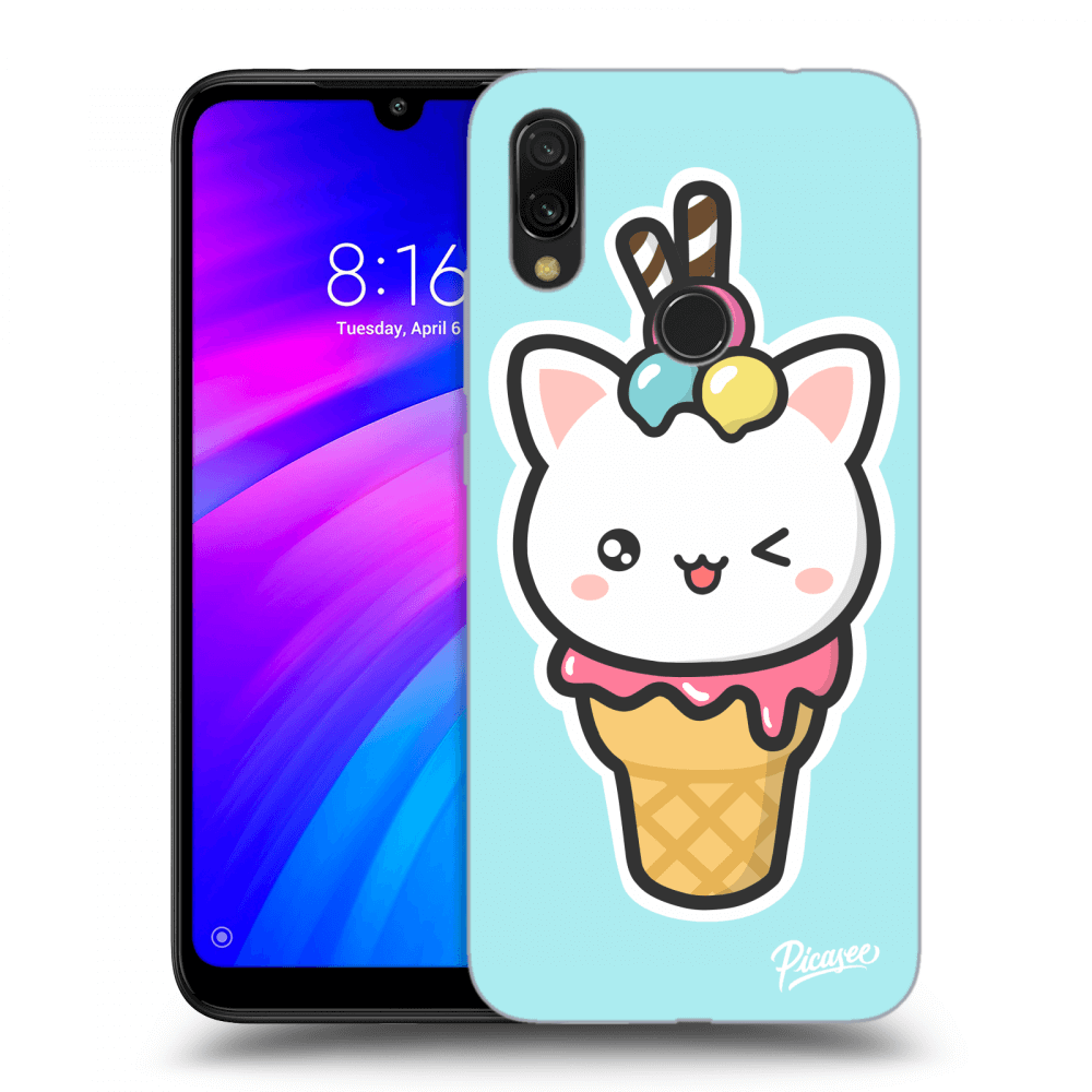 Picasee ULTIMATE CASE pro Xiaomi Redmi 7 - Ice Cream Cat