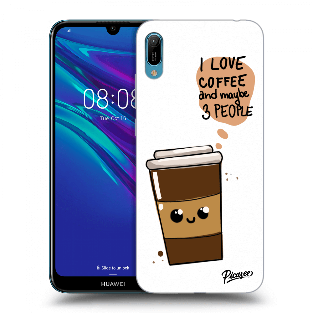 Picasee ULTIMATE CASE pro Huawei Y6 2019 - Cute coffee