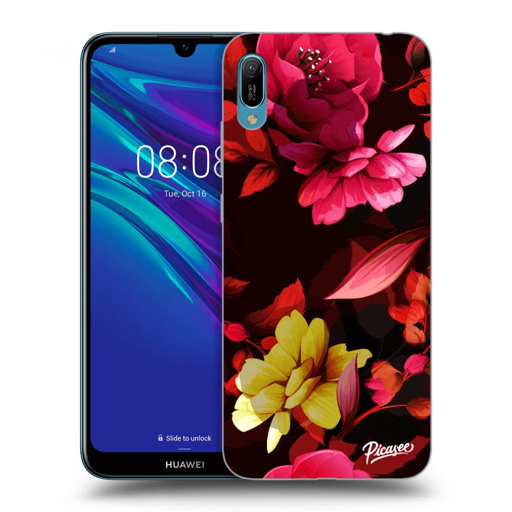 Picasee ULTIMATE CASE pro Huawei Y6 2019 - Dark Peonny