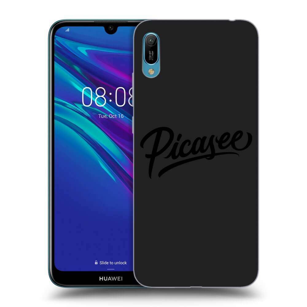 Picasee silikonowe czarne etui na Huawei Y6 2019 - Picasee - black