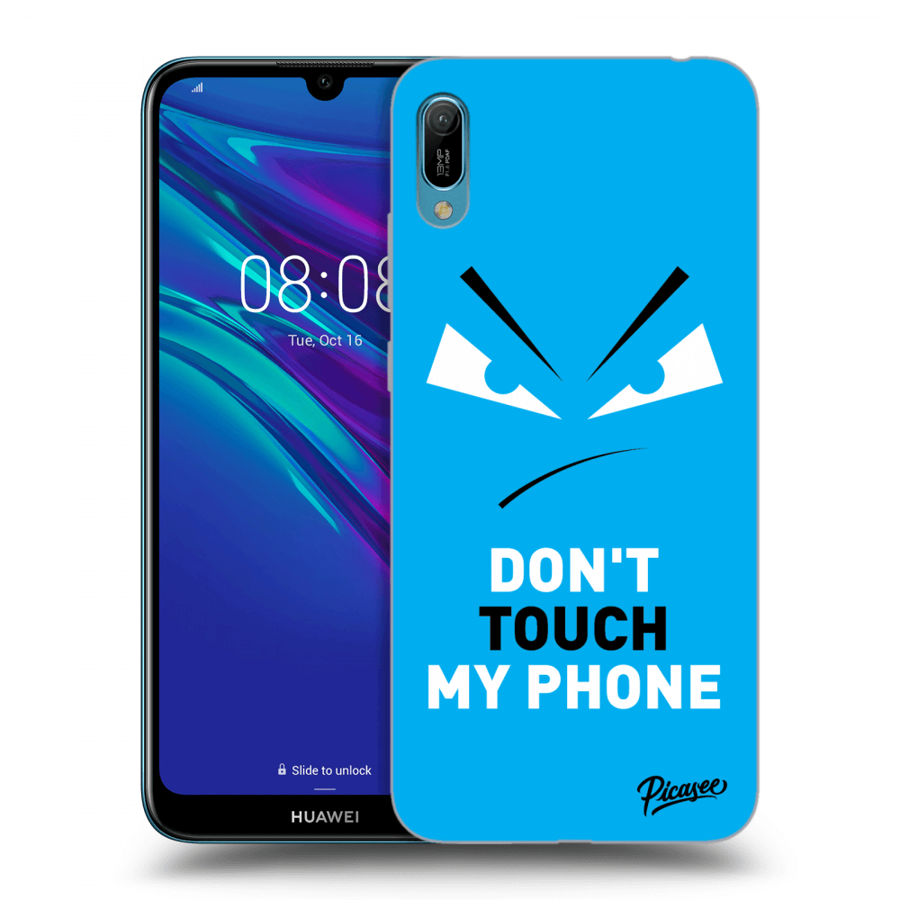 Picasee ULTIMATE CASE pro Huawei Y6 2019 - Evil Eye - Blue
