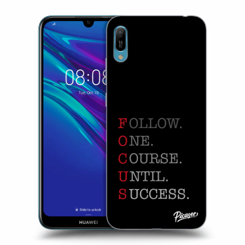 Picasee silikonowe czarne etui na Huawei Y6 2019 - Focus