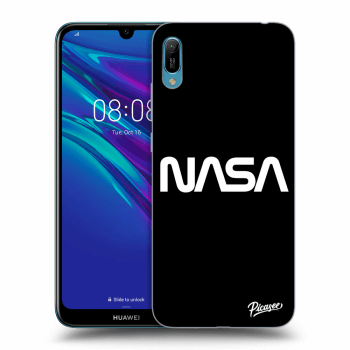 Picasee silikonowe czarne etui na Huawei Y6 2019 - NASA Basic