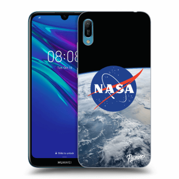 Picasee silikonowe czarne etui na Huawei Y6 2019 - Nasa Earth