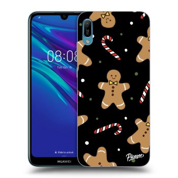Picasee silikonowe czarne etui na Huawei Y6 2019 - Gingerbread