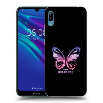 Etui na Huawei Y6 2019 - Diamanty Purple