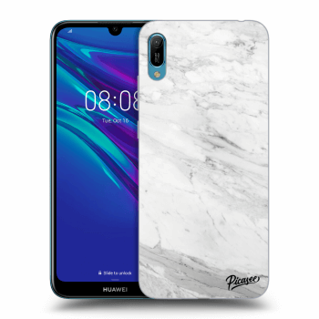 Etui na Huawei Y6 2019 - White marble