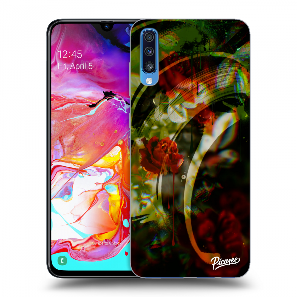 Picasee ULTIMATE CASE pro Samsung Galaxy A70 A705F - Roses color
