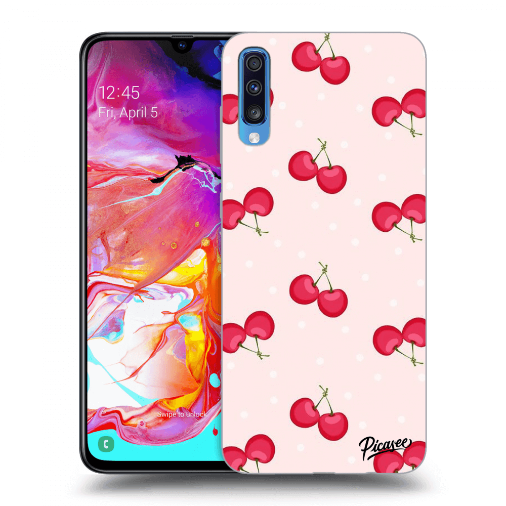 Picasee ULTIMATE CASE pro Samsung Galaxy A70 A705F - Cherries