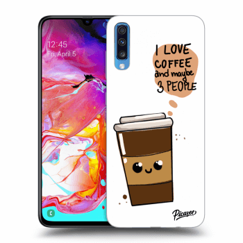 Etui na Samsung Galaxy A70 A705F - Cute coffee