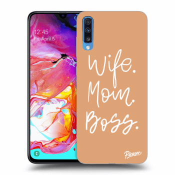 Etui na Samsung Galaxy A70 A705F - Boss Mama