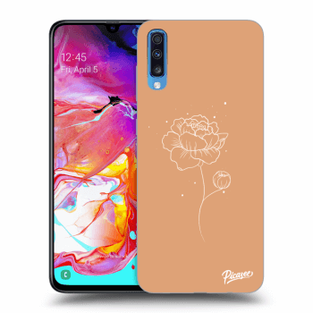 Etui na Samsung Galaxy A70 A705F - Peonies