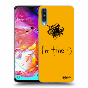 Etui na Samsung Galaxy A70 A705F - I am fine