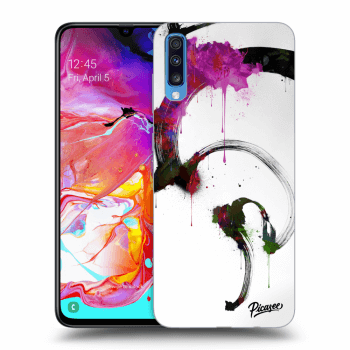 Picasee ULTIMATE CASE pro Samsung Galaxy A70 A705F - Peony White